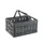 #*Square vouwkrat met extra handgreep 32L zwart/anthr49 x 36 x 24,5 cm
