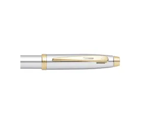 Balpen SHEAFFER 100 E9340 Bright chrome gold tone - 6