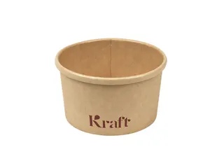 Soepbeker IEZZY 230ml Ø98mm 25 stuks kraft - 1