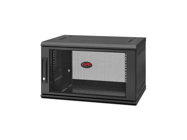 APC NetShelter WX AR106SH4, 6U, armoire de brassage 19 pouces, montage