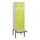 Z-garderobekast,HxBxD 2120x600x815mm,2vak,vak B 300mm,draaigrendel
