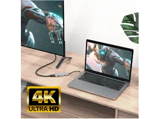 Adapter ACT USB-C 4K multiport voor 2 HDMI monitoren - 7