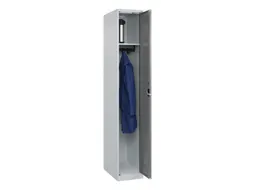 locker,HxBxD 1850x300x500mm,1vak,vak B 300mm,cil.-slot,staand op vloer