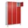 lockerkast,HxBxD 1950x1200x500mm,3x5vakken,vak B 400mm,cil.-slot