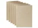 Carte de correspondance Papicolor double 105x148mm kraft gris 6 pièce