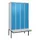 Z-garderobekast,HxBxD 2120x1200x815mm,8vak,vak B 300mm,cil.-slot