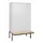 locker met bank,HxBxD 2120x1200x815mm,4vak,vak B 300mm,cil.-slot