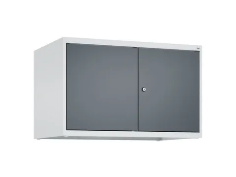 opzetkast,v. locker,2vak.,vak B 400mm,HxBxD 500x800x500mm,vleugeldeur