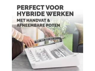 Voetensteun Fellowes Breyta wit - 6