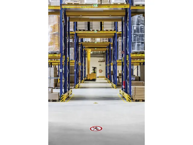 Durable Strong Sticker Vloermarkering 50mmx30m Geel