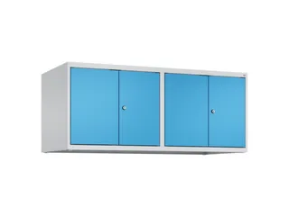 opzetkast,v. locker voor scheiding van kleding,4vak.,vak B 300mm - 2