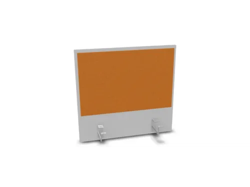 opzetpaneel,v. bureau,aanbouw achter,B 600mm,MP-lichtgrijs,BN3005-geel