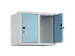 opzetkast,v. locker,2vak.,vak B 300mm,HxBxD 500x600x500mm,draaigrendel