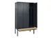 locker voor scheiding van kleding,HxBxD 2120x1200x815mm,3vak