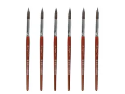 Penseel Kangaro Serie 120 rond Nr. 18 geitenhaar doos 6 stuks