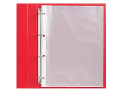Showtas Quantore A4 4-gaats PP 0.08mm nerf 100 stuks
