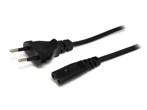 Laptop Stroomkabel 2 Meter EU Plug naar C7, 2.5A 250V