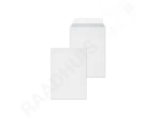 Akte envelop Raadhuis 162x229mm C5 wit plakstrip krimp a 10 stuks . - 1