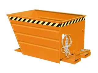 kiepbak,HxLxB 730x1370x1200mm,0,9m³,draagverm. 1000kg,RAL2000 - 1