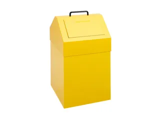 Afvalverzamelaar Vuurremmend 1X45 Liter 640X330X310Mm Geel - 1