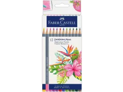 Aquarelpotlood Faber-Castell Goldfaber Tropical Blossoms kartonetui 12