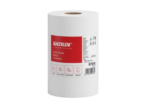 Poetspapier Katrin 97616 Plus klein 1-laags 400 vel wit