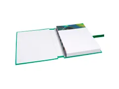 Map uitrekbare rug met papieren klep 24x32 cm Lichtgroen A4