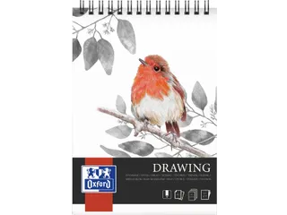 Tekenblok Oxford Drawing A4 50 vel 160 gram spiraal - 1