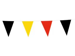 België vlaggenlijn 10 m zwart-geel-rood