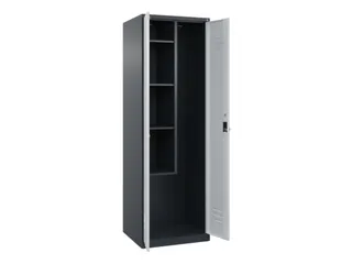 schoonmaakkast,HxBxD 1850x600x500mm,links 4vakken - 2