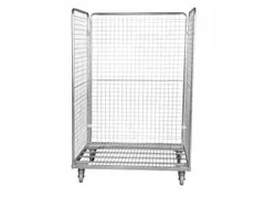 rolcontainer,draagverm. 600kg,HxLxB 1820x800x1200mm,3gaaswanden,verz.