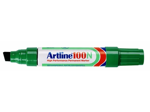 Viltstift Artline 100 schuin 7.5-12mm groen