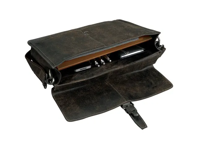 aktetas Pride and Soul Lucky leder bruin