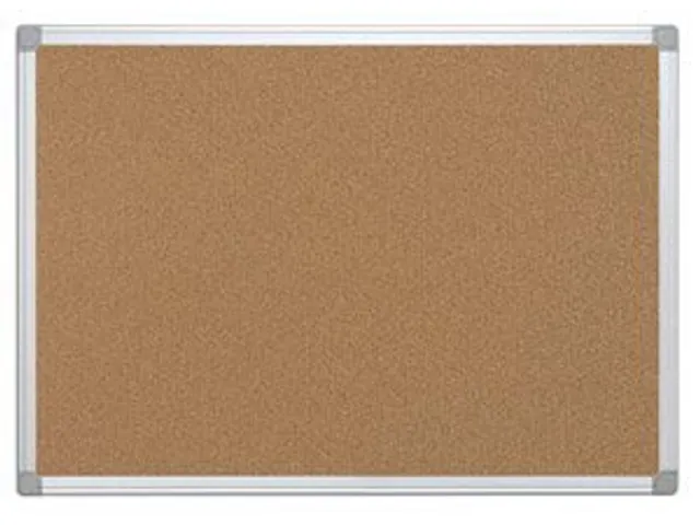 Kurkbord Met Aluminium Frame 90 X 60 Cm