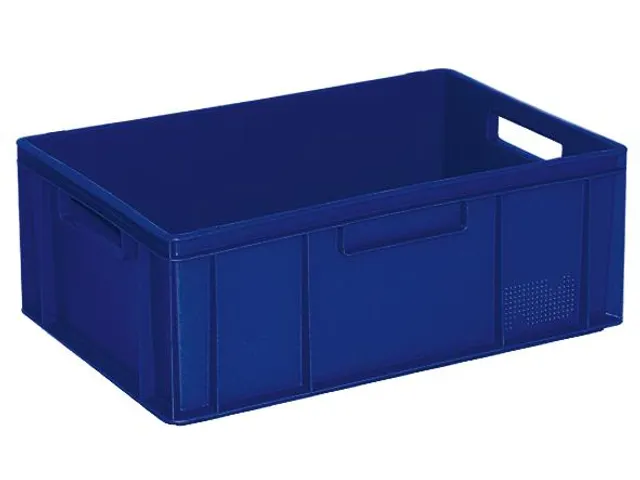 Euronorm Stapelkrat Pe 220x600x400mm 43liter Blauw
