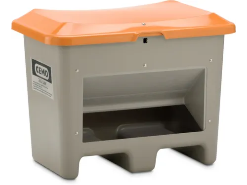 strooigoedbak,200l,HxBxD 690x890x600mm,GVK,grijs,deksel oranje