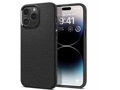 Spigen Liquid Air Case hoesje voor iPhone 14 Pro Zwart