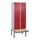 Z-garderobekast,HxBxD 2120x800x815mm,4vak,vak B 400mm,cil.-slot