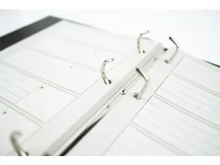 Telefoonalbum Kangaro 215x130mm A-Z 4-rings zwart - 8