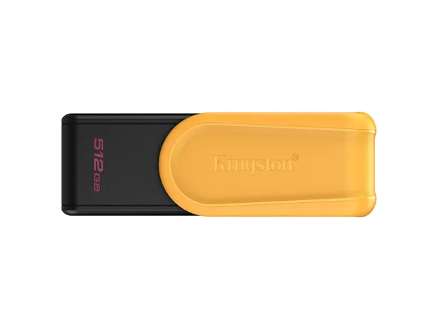 512GB Portable USB 3.2 Gen 1 DataTraveler Exodia S (Black/Yellow)
