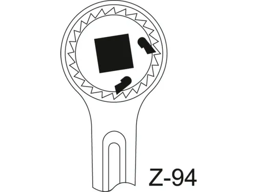 GEDORE 3293 Z-94 Tandwielratel 3/4 inch