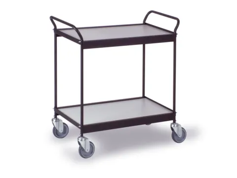 Universele Wagen 150kg Laadvl. Lxb 785x420mm 2 Etages Diepzwart