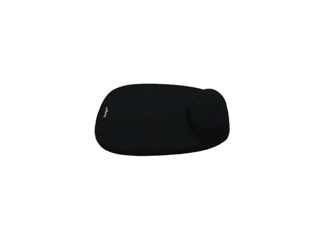 Muismat Kensington met polsondersteuning foam zwart