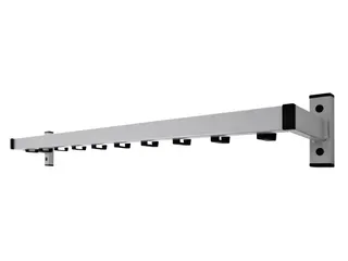 Wand Kapstok Vepa Bins Safe met 10 haken grijs