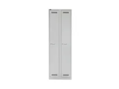 garderobekast,HxBxD 1850x600x500mm,2vak,vak B 300mm,cil.-slot