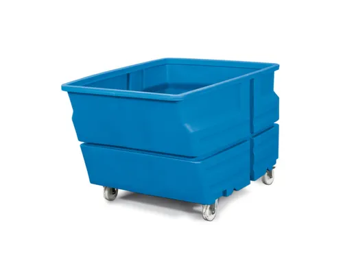 Multifunctionele bak,HxLxB 900x1340x1030mm,800l,PE,blauw