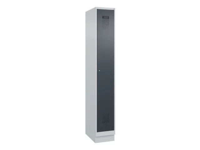 locker voor scheiding van kleding,HxBxD 1950x300x500mm,1vak