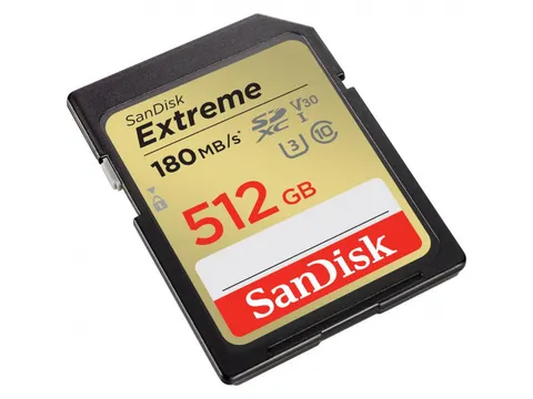Extreme 512GB SDXC Memory Card PLUS 1 UP
