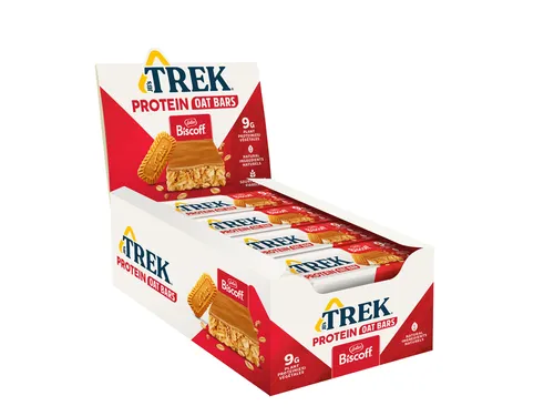 Biscoff Lotus Vegan Proteïnereep Trek havermout 50 gram
