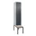 Z-garderobekast,HxBxD 2120x400x815mm,2vak,vak B 400mm,cil.-slot
